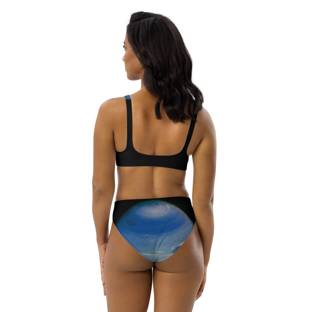 Neptune Recycled high-waisted bikini