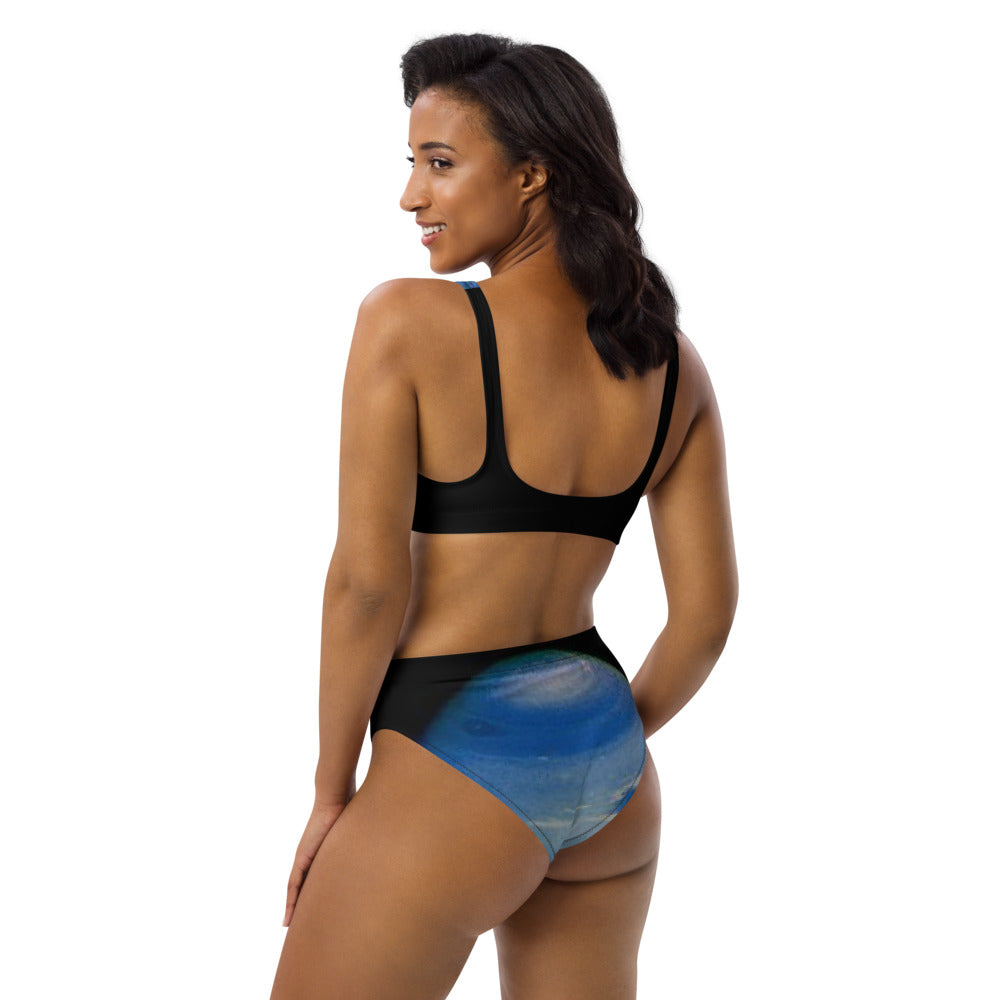 Neptune Recycled high-waisted bikini