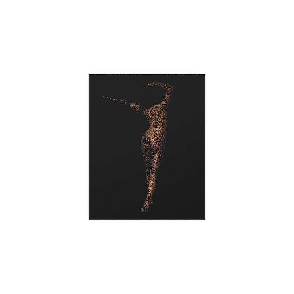 she dances