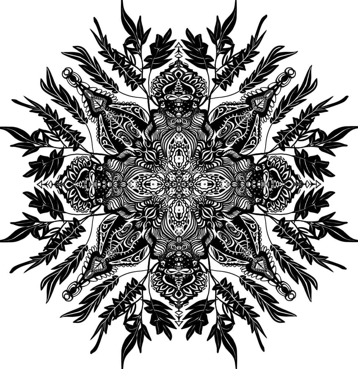 "Re-growth"  Art Print