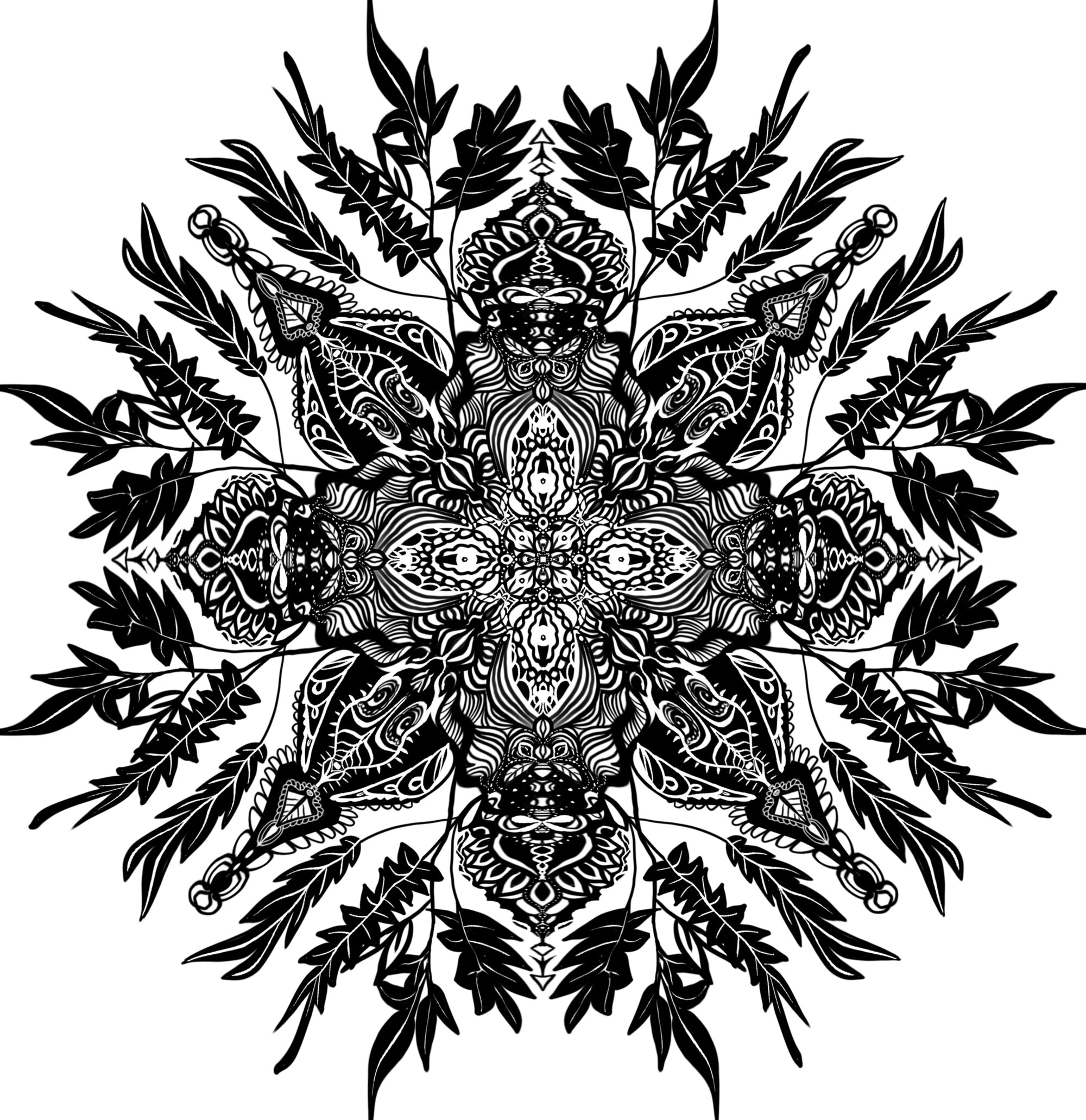 "Re-growth"  Art Print