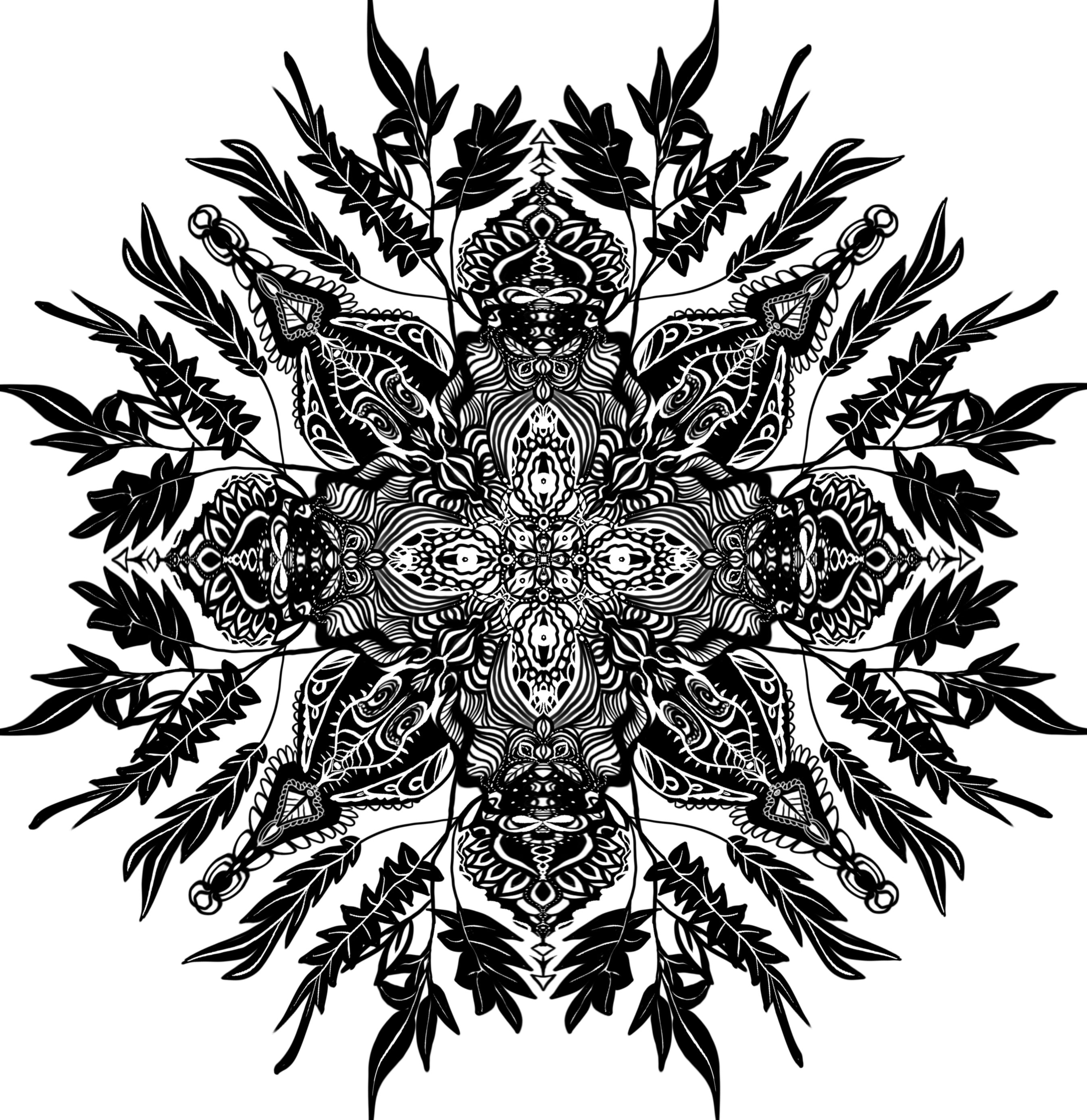 "Re-growth"  Art Print