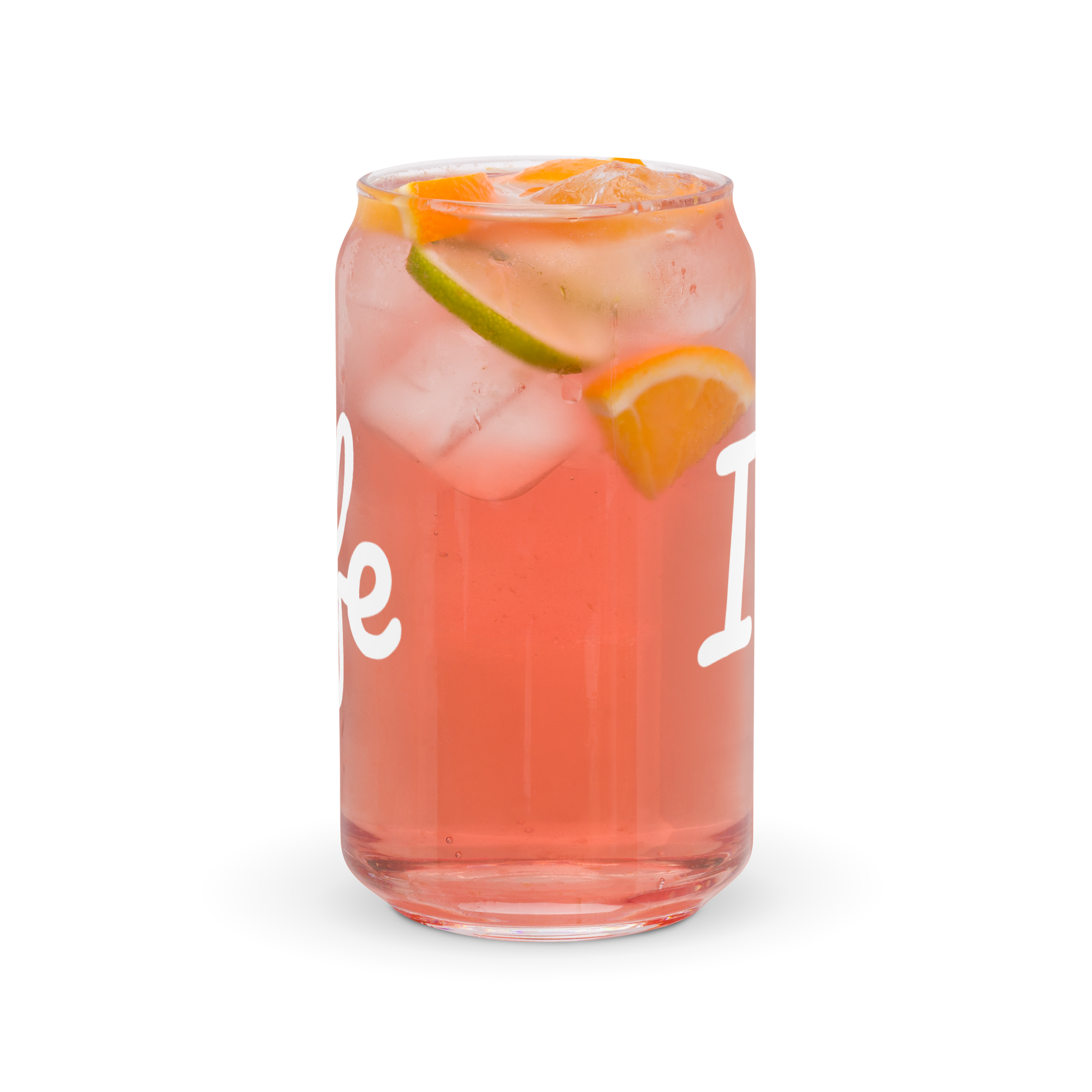 Can-shaped glass