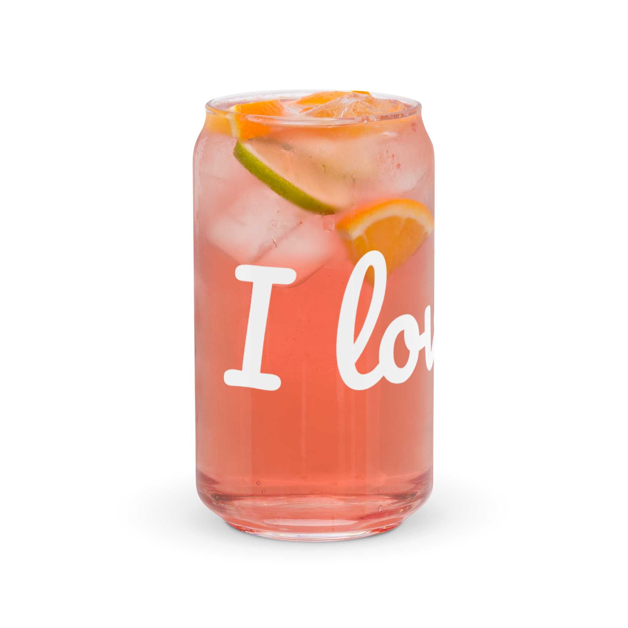 Can-shaped glass