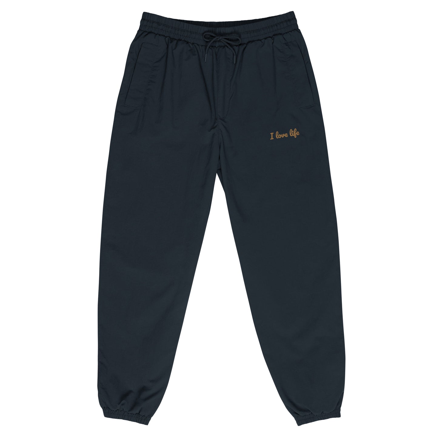 I love life, specially when it is comfy - Recycled tracksuit trousers -