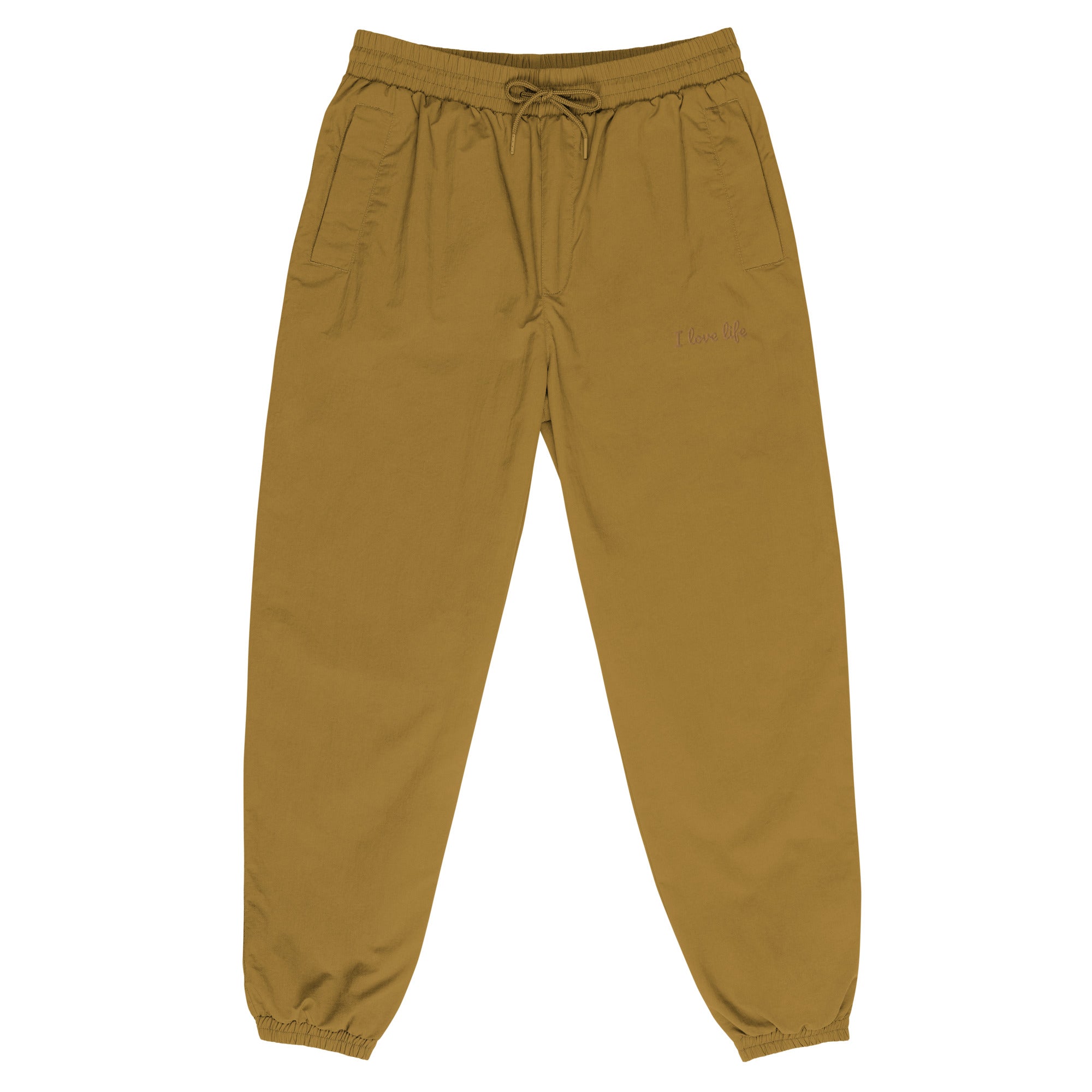 I love life, specially when it is comfy - Recycled tracksuit trousers -